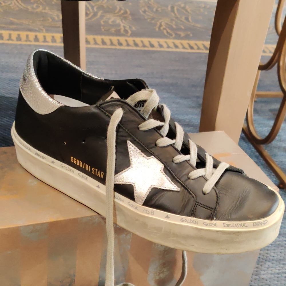 Golden Goose Hi Star Black Size 38
